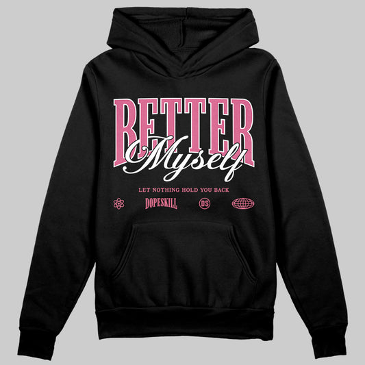 Diesel Pink S - Serendipity Pro-X1 Trainers DopeSkill Hoodie Sweatshirt Better Myself Graphic Streetwear - Black