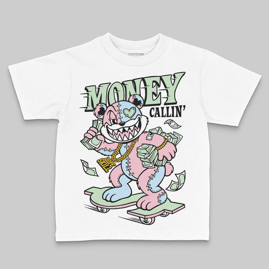 Jordan 4 Retro Valentine's Day (2026) (GS) DopeSkill Toddler Kids T-shirt Money Callin' Graphic Streetwear - White