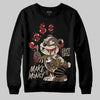 A Ma Maniére x Air Jordan 4 “Dark Mocha” DopeSkill Sweatshirt Make Money Graphic Streetwear - Black