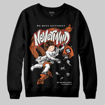 Jordan 1 Retro High OG Shattered Backboard (2025) DopeSkill Sweatshirt Nevermind Graphic Streetwear - Black