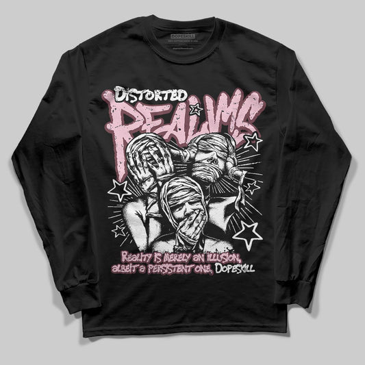 Asics Gel-Cumulus 16 "Port Royal" DopeSkill Long Sleeve T-Shirt Distorted Realms Graphic Streetwear - Black