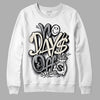 Jordan 1 Retro Low OG Black Cement DopeSkill Sweatshirt No Days Off Graphic Streetwear - White