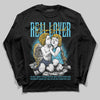 Jordan 11 Retro Gamma Blue (2025) DopeSkill Long Sleeve T-Shirt Real Lover Graphic Streetwear - black