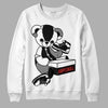 Jordan 1 High OG “Black/White” DopeSkill Sweatshirt Sneakerhead BEAR Graphic Streetwear - White 