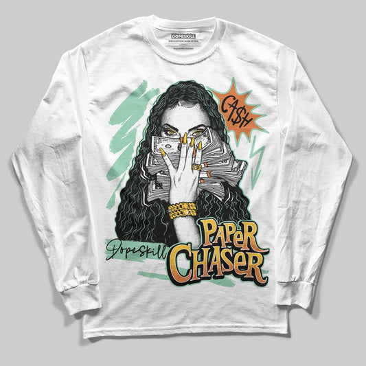 SB Dunk Low Rodeo Tourmaline DopeSkill Long Sleeve T-Shirt NPC Graphic Streetwear - White
