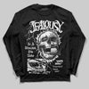 Black and White Sneakers DopeSkill Long Sleeve T-Shirt Jealousy Graphic Streetwear -= Black