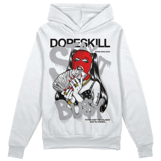 Jordan 1 Low OG “Shadow” DopeSkill Hoodie Sweatshirt Stay It Busy Graphic Streetwear - Ưhite