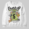 Jordan 11 “Inner Beast” DopeSkill Sweatshirt Money Bag Coming Up Graphic Streetwear - White
