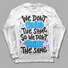 Jordan 6 "Aqua" DopeSkill Long Sleeve T-Shirt Grind Shine Graphic Streetwear - White 