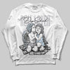 Jordan 11 Retro Low Cement Grey DopeSkill Long Sleeve T-Shirt Real Lover Graphic Streetwear - White