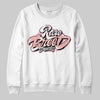 Jordan 1 Low OG “Rust Pink” DopeSkill Sweatshirt Rare Breed Type Graphic Streetwear - White 