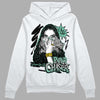 Jordan 3 "Green Glow" DopeSkill Hoodie Sweatshirt NPC Graphic Streetwear - White 