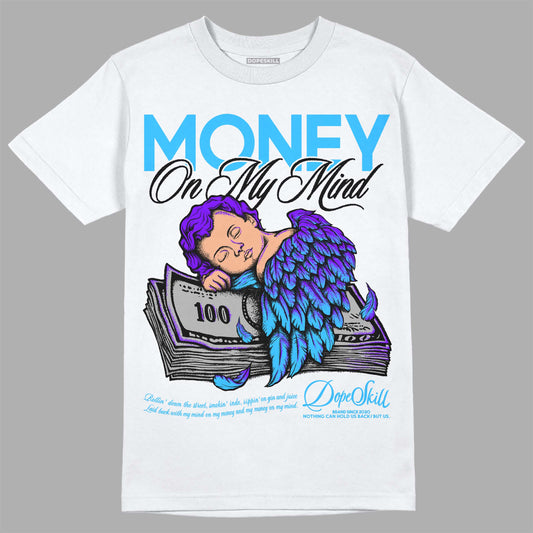 Jordan 1 High Retro OG “University Blue” DopeSkill T-Shirt MOMM Graphic Streetwear - White 