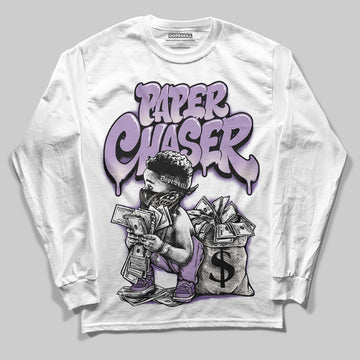 Jordan 10 WMNS “Hydrangeas” DopeSkill Long Sleeve T-Shirt Paper Chaser Boy Graphic Streetwear - White 