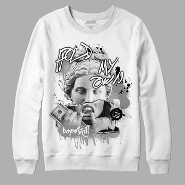 Jordan 1 Retro High OG “Elephant Print” DopeSkill Sweatshirt Hold My Own Graphic Streetwear - White 