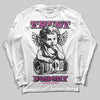 Pink Sneakers DopeSkill Long Sleeve T-Shirt Trust Nobody Graphic Streetwear - White