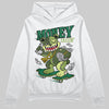 Foamposite Pro 'Pine Green' DopeSkill Hoodie Sweatshirt Money Callin' Graphic Streetwear - White