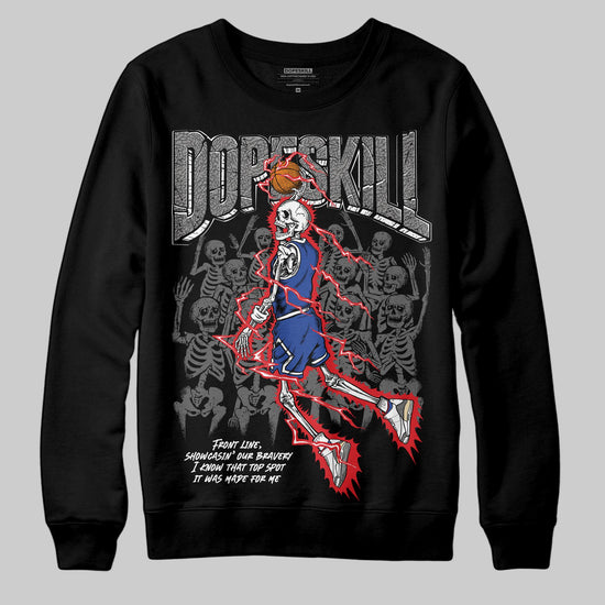 Jordan 3 “Seoul 2.0” DopeSkill Sweatshirt Thunder Dunk Graphic Streetwear - Black