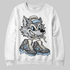 Wolf Grey 5s DopeSkill Sweatshirt Wolf Grey 5s Graphic