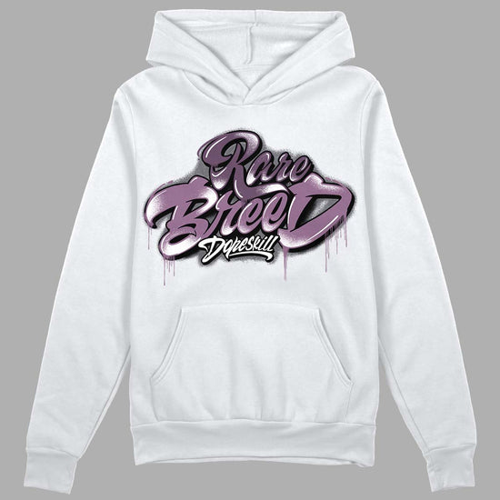 Jordan 2 “Mauve/Off-Noir” DopeSkill Hoodie Sweatshirt Rare Breed Type Graphic Streetwear - White