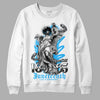 Jordan 2 Low "University Blue" DopeSkill Sweatshirt Juneteenth Graphic Streetwear - White