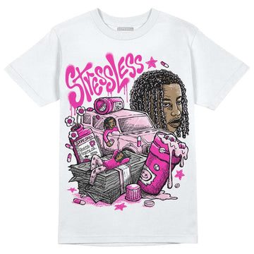 Dunk Low GS 'Triple Pink' DopeSkill T-Shirt Stressless Graphic Streetwear - White