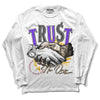 Jordan 7 SE Afrobeats DopeSkill Long Sleeve T-Shirt Trust No One Graphic Streetwear - White 