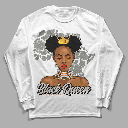 Jordan 5 Retro SE 'Craft' DopeSkill Long Sleeve T-Shirt Black Queen Graphic Streetwear - White