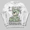 Jordan 4 WMNS “Seafoam” (2025) DopeSkill Long Sleeve T-Shirt Love Sick Graphic Streetwear - White