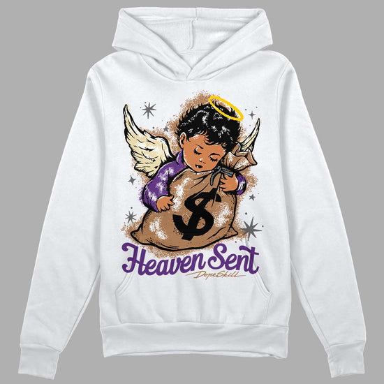 Jordan 6 WMNS Gore-Tex Brown Kelp DopeSkill Hoodie Sweatshirt Heaven Sent Graphic Streetwear - White