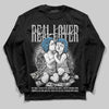 Jordan 10 OG “Steel” DopeSkill Long Sleeve T-Shirt Real Lover Graphic Streetwear - Black