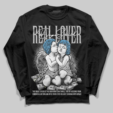 Jordan 10 OG “Steel” DopeSkill Long Sleeve T-Shirt Real Lover Graphic Streetwear - Black