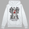 Jordan 1 High OG “Black/White” DopeSkill Hoodie Sweatshirt Angels Graphic Streetwear - White 