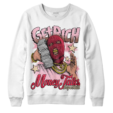 Dunk Low PRM Bacon DopeSkill Sweatshirt Get Rich Graphic Streetwear - White