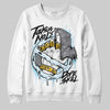 Vans Knu Stack Vintage Satin Dream Blue DopeSkill Sweatshirt Takin No L's Graphic Streetwear - White