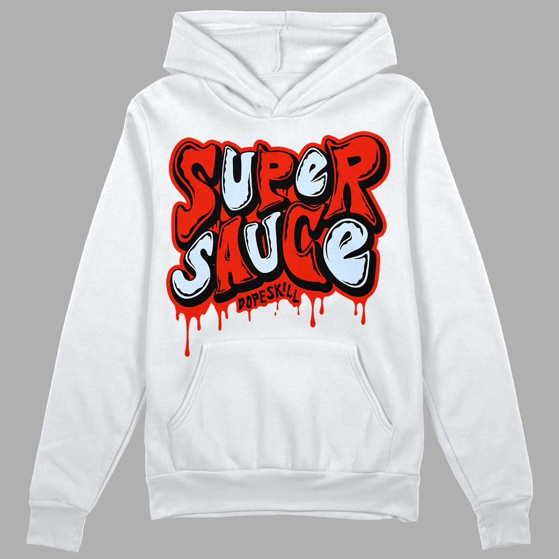 Jordan 6 Retro Toro Bravo DopeSkill Hoodie Sweatshirt Super Sauce Graphic Streetwear - White