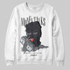 Jordan 3 Retro Black Cat DopeSkill Sweatshirt Money Talks Graphic Streetwear - White