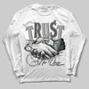 Jordan 1 Retro Low OG Year of the Snake (2025) DopeSkill Long Sleeve T-Shirt Trust No One Graphic Streetwear - White