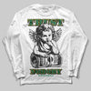 Green Sneakers DopeSkill Long Sleeve T-Shirt Trust Nobody Graphic Streetwear - White