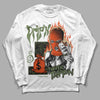 Olive Sneakers DopeSkill Long Sleeve T-Shirt Drip'n Never Tripp'n Graphic Streetwear - White