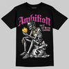 Jordan 4 “Comic” DopeSkill T-Shirt Ambition Graphic Streetwear - Black