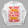 Red Sneakers DopeSkill Long Sleeve T-Shirt Grind Shine Graphic Streetwear - White