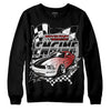 Jordan 14 "Black/White" DopeSkill Sweatshirt ENGINE Tshirt Graphic Streetwear - Black