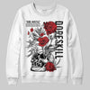 Jordan 4 OG “White Cement” DopeSkill Sweatshirt Side Hustle Graphic Streetwear - White