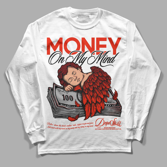 Jordan 6 Retro Toro Bravo DopeSkill Long Sleeve T-Shirt MOMM Graphic Streetwear - White