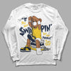 Dunk Low Vintage “Michigan” DopeSkill Long Sleeve T-Shirt If You Aint Graphic Streetwear - White