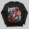 Jordan 3 OG “Black Cement” DopeSkill Long Sleeve T-Shirt Drip'n Never Tripp'n Graphic Streetwear - Black