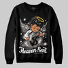 Jordan 4 Retro Cave Stone DopeSkill Sweatshirt Heaven Sent Graphic Streetwear - Black