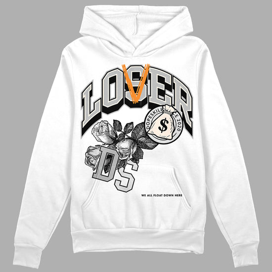 Dunk Low Cool Grey DopeSkill Hoodie Sweatshirt Loser Lover Graphic Streetwear - White