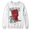 Jordan 12 “Red Taxi” DopeSkill Sweatshirt Money Talks Graphic Streetwear - White